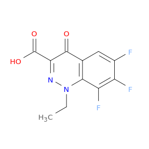3-Cinnolinecarboxylic acid, 1-ethyl-6,7,8-trifluoro-1,4-dihydro-4-oxo-