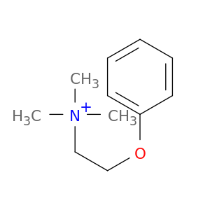 Ethanaminium, N,N,N-trimethyl-2-phenoxy-