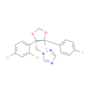 1H-1,2,4-Triazole,1-[[(4R,5S)-4-(2,4-dichlorophenyl)-5-(4-fluorophenyl)-1,3-dioxolan-4-yl]methyl]-,rel-