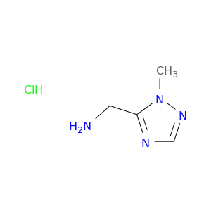 (1-甲基-1H-1,2,4-三唑-5-基)甲胺盐酸盐