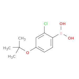 硼酸,B-[2-氯-4-(1,1-二甲基乙氧基)苯基]-