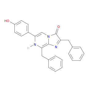 2,8-二苄基-6-(4-羟基苯基)咪唑并[1,2-a]吡嗪-3(7H)-酮