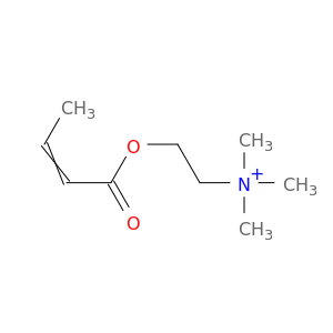 Ethanaminium, N,N,N-trimethyl-2-[(1-oxo-2-butenyl)oxy]-