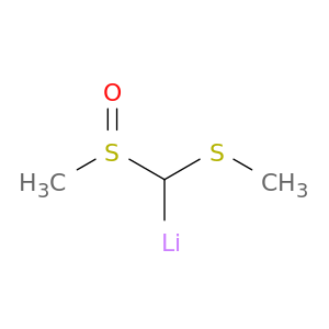 Lithium, [(methylsulfinyl)(methylthio)methyl]-