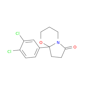 8a-(3,4-dichlorophenyl)tetrahydro-2h-pyrrolo[2,1-b][1,3]oxazin-6(7h)-one