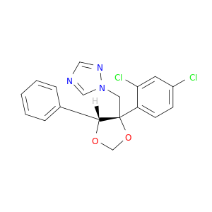 1H-1,2,4-Triazole,1-[[(4R,5S)-4-(2,4-dichlorophenyl)-5-phenyl-1,3-dioxolan-4-yl]methyl]-, rel-