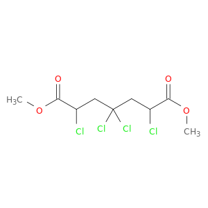 Heptanedioic acid, 2,4,4,6-tetrachloro-, dimethyl ester