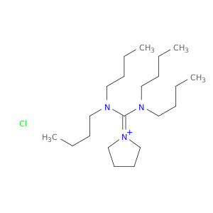Pyrrolidinium, 1-[bis(dibutylamino)methylene]-, chloride