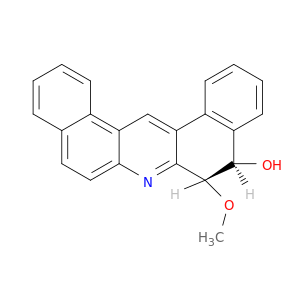 (5r,6r)-6-methoxy-5,6-dihydrodibenzo[a,j]acridin-5-ol