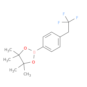 4,4,5,5-Tetramethyl-2-[4-(2,2,2-trifluoroethyl)phenyl]-1,3,2-dioxaborolane