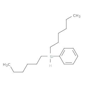 Silane, dihexylphenyl-