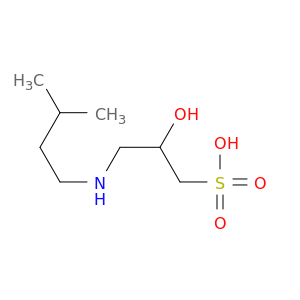 1-Propanesulfonic acid, 2-hydroxy-3-[(3-methylbutyl)amino]-