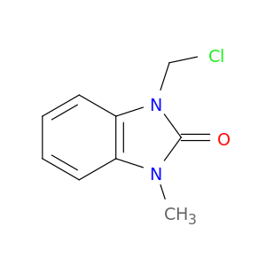2H-Benzimidazol-2-one, 1-(chloromethyl)-1,3-dihydro-3-methyl-