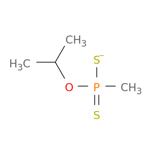 Phosphonodithioic acid, methyl-, O-(1-methylethyl) ester