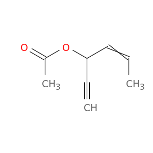 4-Hexen-1-yn-3-ol, acetate
