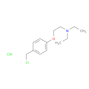Ethanamine, 2-[4-(chloromethyl)phenoxy]-N,N-diethyl-, hydrochloride