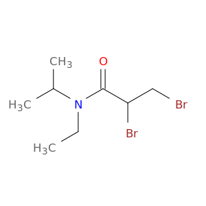 Propanamide, 2,3-dibromo-N-ethyl-N-(1-methylethyl)-
