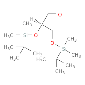 Propanal, 2,3-bis[[(1,1-dimethylethyl)dimethylsilyl]oxy]-, (R)-