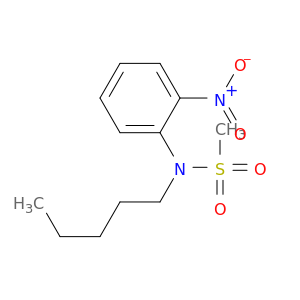 甲磺酰胺,N-(2-硝基苯基)-N-戊基-