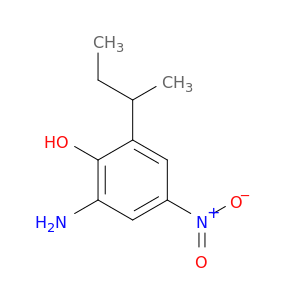Phenol,2-amino-6-(1-methylpropyl)-4-nitro-
