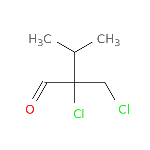 Butanal, 2-chloro-2-(chloromethyl)-3-methyl-