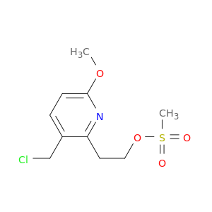 2-(3-(Chloromethyl)-6-methoxypyridin-2-yl)ethyl methanesulfonate