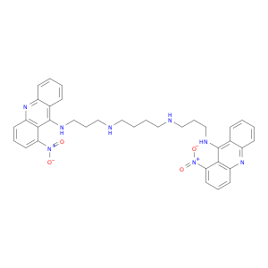 1,4-Butanediamine,N,N'-bis[3-[(1-nitro-9-acridinyl)amino]propyl]- (9CI)