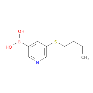 5-(Butylthio)pyridine-3-boronic acid