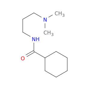 Cyclohexanecarboxamide, N-[3-(dimethylamino)propyl]-