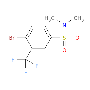 4-溴-N,N-二甲基-3-(三氟甲基)苯磺酰胺