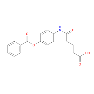 Pentanoic acid, 5-[[4-(benzoyloxy)phenyl]amino]-5-oxo-