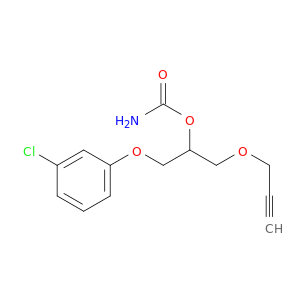 2-Propanol,1-(3-chlorophenoxy)-3-(2-propynyloxy)-, carbamate (9CI)