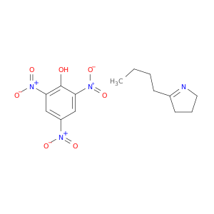 2H-Pyrrole, 5-butyl-3,4-dihydro-, compd. with 2,4,6-trinitrophenol (1:1)