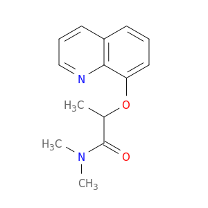 Propanamide, N,N-dimethyl-2-(8-quinolinyloxy)-