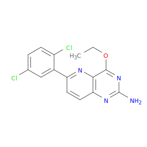 Pyrido[3,2-d]pyrimidin-2-amine, 6-(2,5-dichlorophenyl)-4-ethoxy-