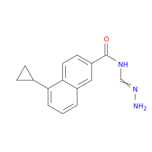 2-Naphthalenecarboxamide, N-(aminoiminomethyl)-5-cyclopropyl-