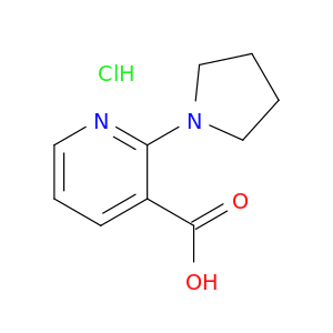 2-(吡咯烷-1-基)吡啶-3-羧酸盐酸盐
