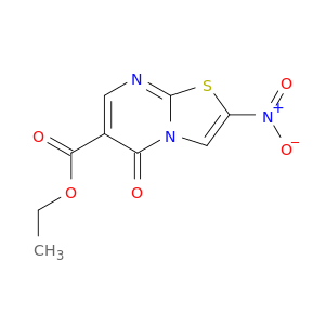 5H-Thiazolo[3,2-a]pyrimidine-6-carboxylicacid, 2-nitro-5-oxo-, ethyl ester