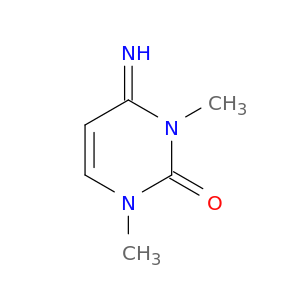2(1H)-Pyrimidinone, 3,4-dihydro-4-imino-1,3-dimethyl-