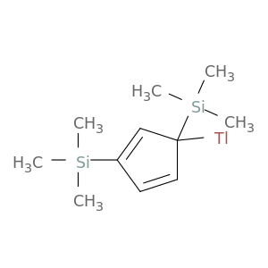 Thallium, [1,3-bis(trimethylsilyl)-2,4-cyclopentadien-1-yl]-