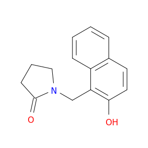 2-Pyrrolidinone, 1-[(2-hydroxy-1-naphthalenyl)methyl]-