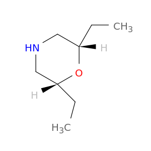 Morpholine, 2,6-diethyl-, cis-
