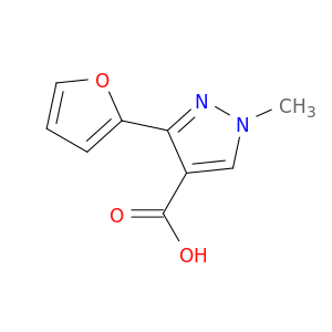 3-(呋喃-2-基)-1-甲基-1H-吡唑-4-羧酸