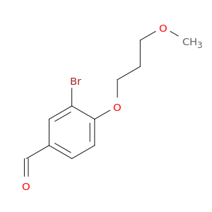 3-Bromo-4-(3-methoxypropoxy)benzaldehyde