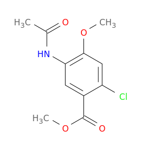 5-乙酰氨基-2-氯-4-甲氧基苯甲酸甲酯