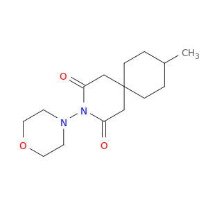 9-METHYL-3-(4-MORPHOLINYL)-3-AZASPIRO[5.5]UNDECANE-2,4-DIONE