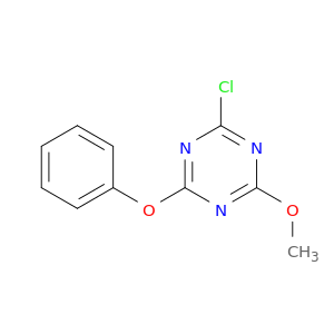 1,3,5-Triazine, 2-chloro-4-methoxy-6-phenoxy-