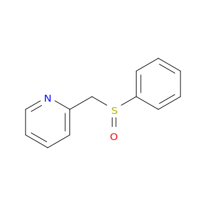 Pyridine, 2-[(phenylsulfinyl)methyl]-