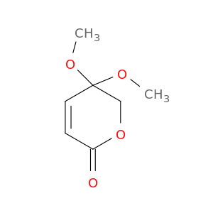 2H-Pyran-2-one, 5,6-dihydro-5,5-dimethoxy-