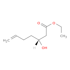 6-Heptenoic acid, 3-hydroxy-, ethyl ester, (R)-